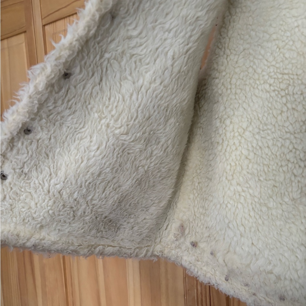 Vintage suede vest with lining - Picture 6 of 9